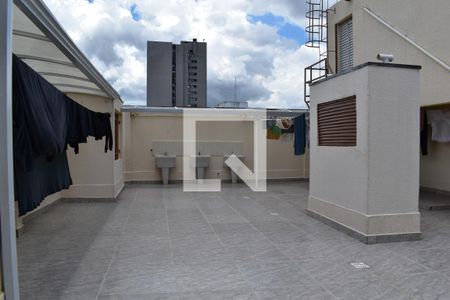 Área comum de kitnet/studio para alugar com 1 quarto, 20m² em Cristo Rei, Curitiba