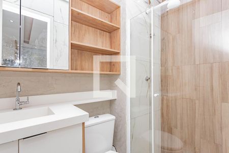 Banheiro de apartamento para alugar com 1 quarto, 30m² em Sacomã, São Paulo