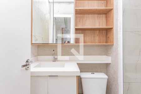 Banheiro de apartamento para alugar com 1 quarto, 30m² em Sacomã, São Paulo