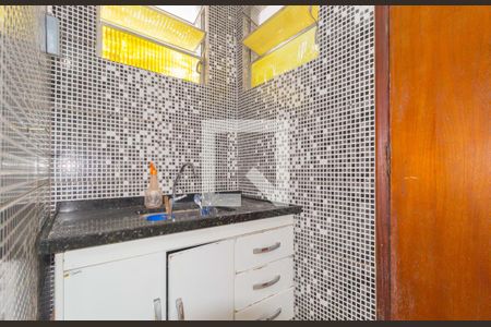 Cozinha de kitnet/studio para alugar com 1 quarto, 15m² em Brás, São Paulo