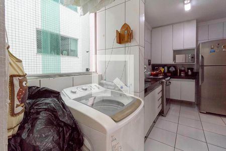 Apartamento à venda com 92m², 3 quartos e 2 vagasÁrea de serviço
