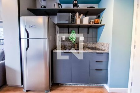 Studio para alugar com 25m², 1 quarto e sem vaga Studio para alugar com 25m², 1 quarto e sem vagaCozinha