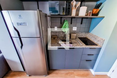 Studio para alugar com 25m², 1 quarto e sem vaga Studio para alugar com 25m², 1 quarto e sem vagaCozinha