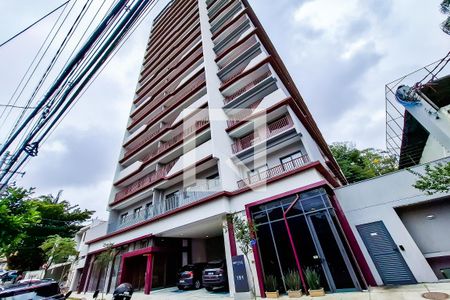 Studio para alugar com 25m², 1 quarto e sem vaga Studio para alugar com 25m², 1 quarto e sem vagaFachada