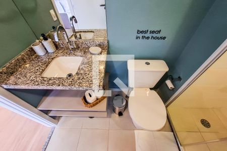 Studio para alugar com 25m², 1 quarto e sem vaga Studio para alugar com 25m², 1 quarto e sem vagaBanheiro