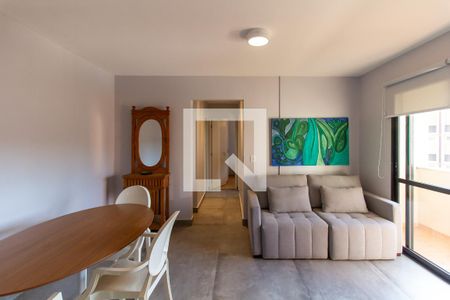 Sala de apartamento para alugar com 2 quartos, 57m² em Lapa, São Paulo