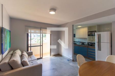 Sala de apartamento para alugar com 2 quartos, 57m² em Lapa, São Paulo