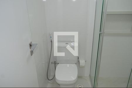 Banheiro de kitnet/studio à venda com 1 quarto, 25m² em Alto do Ipiranga, São Paulo