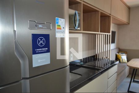 Studio à venda com 25m², 1 quarto e sem vagaCozinha