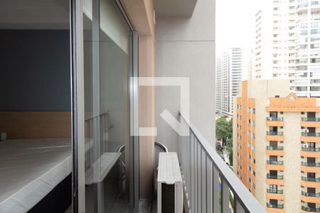 Apartamento para alugar com 24m², 1 quarto e sem vagaVaranda