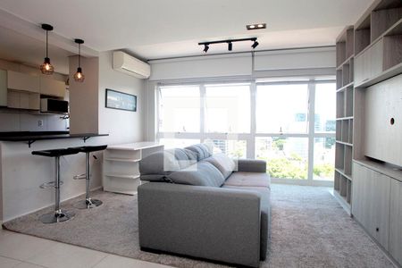 Studio - Sala de kitnet/studio à venda com 1 quarto, 48m² em Mont’Serrat, Porto Alegre