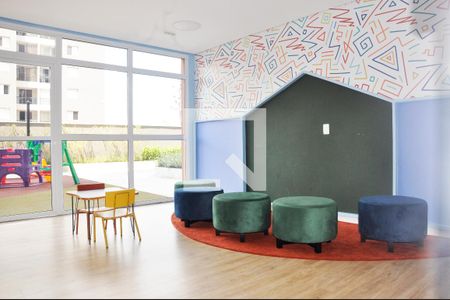 Apartamento à venda com 58m², 2 quartos e 1 vagaBrinquedoteca