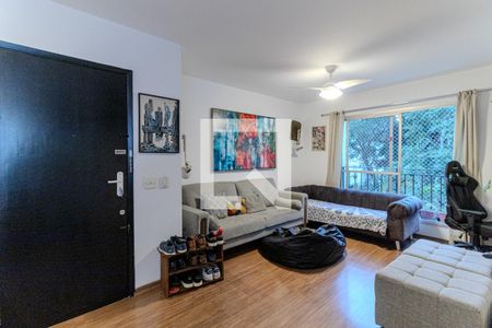 Sala de apartamento à venda com 1 quarto, 78m² em Santa Cecilia, São Paulo