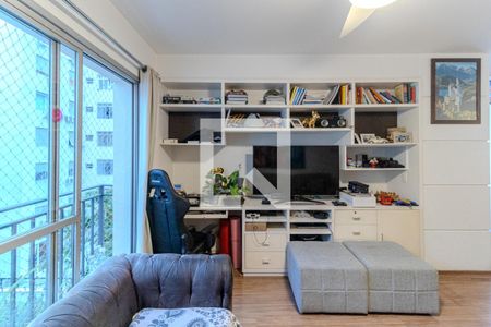 Sala de apartamento à venda com 1 quarto, 78m² em Santa Cecilia, São Paulo