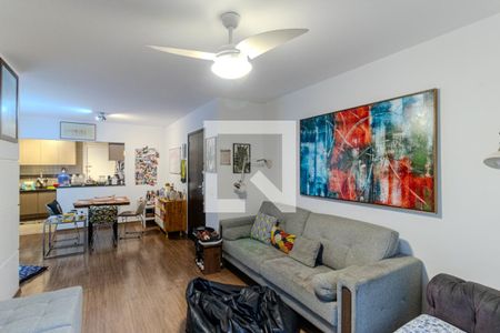 Sala de apartamento à venda com 1 quarto, 78m² em Santa Cecilia, São Paulo