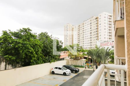 Varanda da Sala de apartamento à venda com 2 quartos, 50m² em Del Castilho, Rio de Janeiro