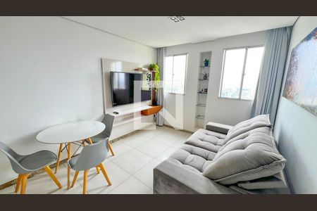 Sala de apartamento à venda com 2 quartos, 55m² em São Lucas, Belo Horizonte