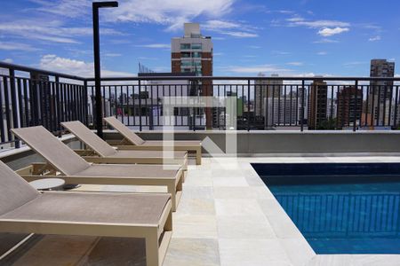 Studio à venda com 24m², 1 quarto e sem vagaPiscina