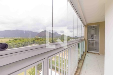 Varanda Sala de apartamento para alugar com 2 quartos, 75m² em Recreio dos Bandeirantes, Rio de Janeiro