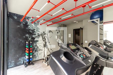 Studio à venda com 15m², 1 quarto e sem vagaAcademia