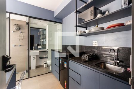 Studio à venda com 15m², 1 quarto e sem vagaCozinha