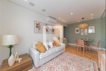 Sala de apartamento para alugar com 3 quartos, 84m² em Itaim Bibi, São Paulo