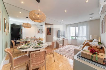 Sala de apartamento para alugar com 3 quartos, 84m² em Itaim Bibi, São Paulo