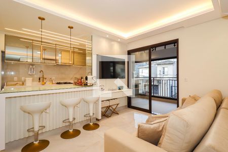 Sala de apartamento à venda com 2 quartos, 92m² em Vila Progredior, São Paulo