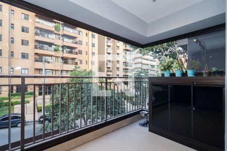 Varanda da Sala de apartamento à venda com 2 quartos, 92m² em Vila Progredior, São Paulo