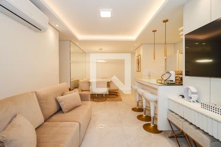 Sala de apartamento à venda com 2 quartos, 92m² em Vila Progredior, São Paulo