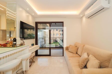 Sala de apartamento à venda com 2 quartos, 92m² em Vila Progredior, São Paulo