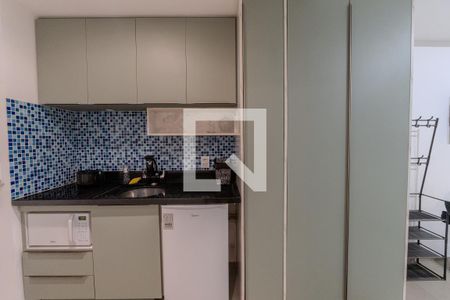 Studio para alugar com 24m², 1 quarto e sem vagaCozinha