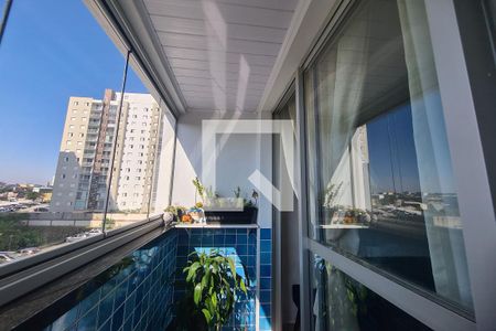 Varanda da Sala de apartamento à venda com 3 quartos, 64m² em Vila Cunha Bueno, São Paulo
