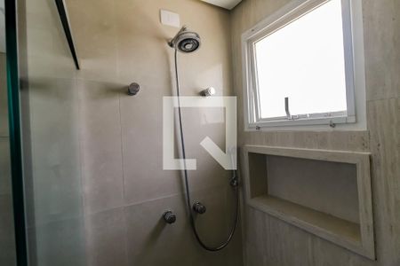 Apartamento para alugar com 117m², 3 quartos e 3 vagas Apartamento para alugar com 117m², 3 quartos e 3 vagasBanheiro da Suíte - chuveiro