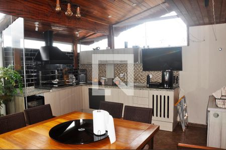 Casa de condomínio à venda com 147m², 3 quartos e 2 vagasDetalhe - Espaço Gourmet