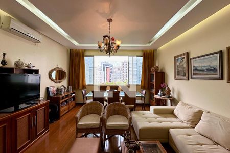 Sala de apartamento à venda com 4 quartos, 130m² em Botafogo, Rio de Janeiro