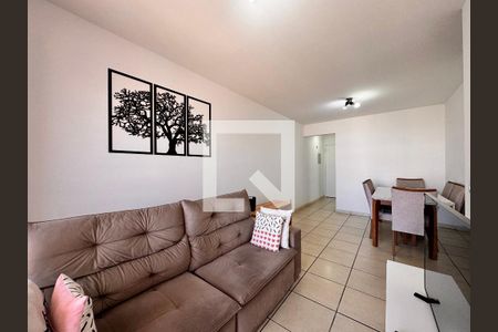 Sala de apartamento à venda com 2 quartos, 63m² em Parque das Nações, Santo André