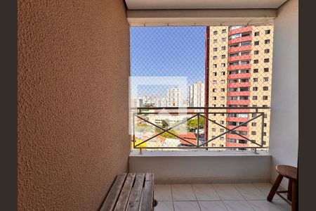 Sacada de apartamento à venda com 2 quartos, 63m² em Parque das Nações, Santo André