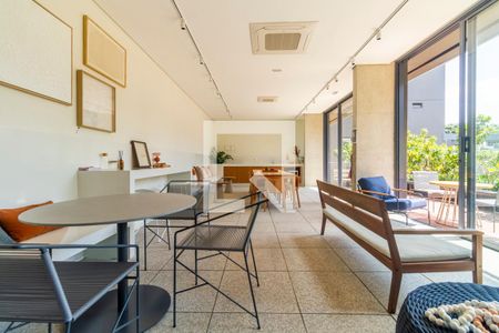 Studio à venda com 29m², 1 quarto e sem vaga Studio à venda com 29m², 1 quarto e sem vagaÁrea comum - Salão de festas