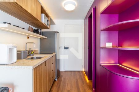 Studio à venda com 29m², 1 quarto e sem vaga Studio à venda com 29m², 1 quarto e sem vagaCozinha