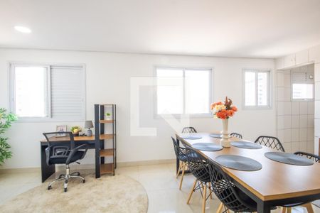 Sala de Jantar de apartamento para alugar com 2 quartos, 73m² em Vila Osasco, Osasco