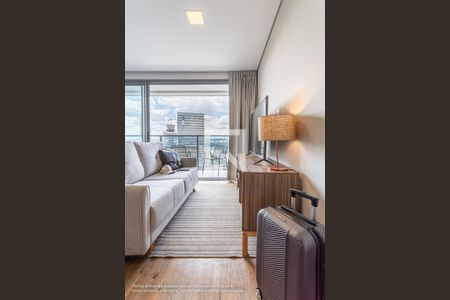 Studio para alugar com 33m², 1 quarto e 1 vaga