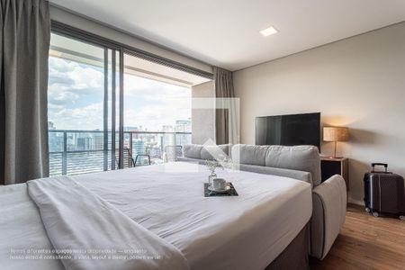 Studio para alugar com 33m², 1 quarto e 1 vaga