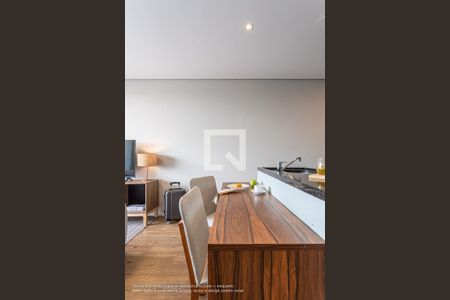 Studio para alugar com 33m², 1 quarto e 1 vaga