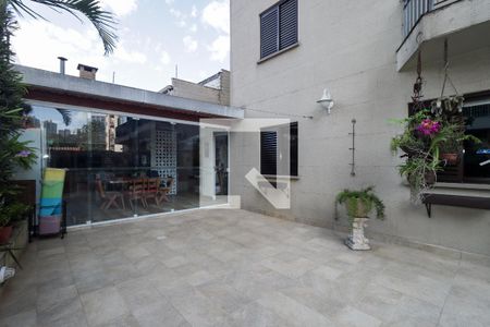 Terraço da Sala de apartamento à venda com 3 quartos, 188m² em Vila Andrade, São Paulo