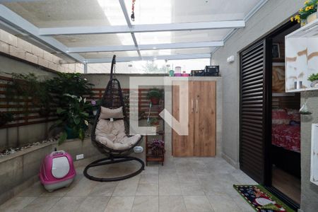 Terraço da Sala de apartamento à venda com 3 quartos, 188m² em Vila Andrade, São Paulo