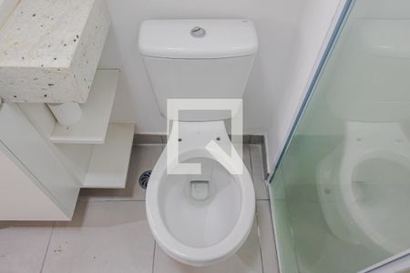 Banheiro de kitnet/studio à venda com 1 quarto, 27m² em Sumarezinho, São Paulo