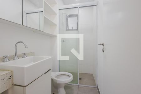Banheiro de kitnet/studio à venda com 1 quarto, 27m² em Sumarezinho, São Paulo