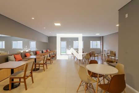 Apartamento à venda com 25m², 1 quarto e sem vaga Apartamento à venda com 25m², 1 quarto e sem vagaÁrea comum - Salão de festas