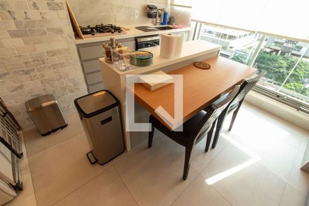 Apartamento à venda com 65m², 1 quarto e 1 vagaVaranda e cozinha